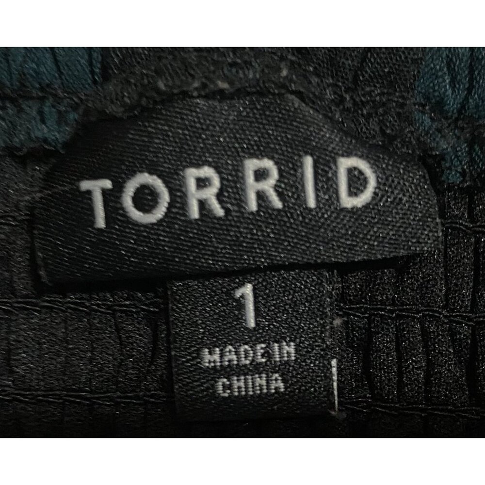 Torrid Womens Midi Dress 1X Seersucker Button Sleeveless Academia Adjustable - Picture 12 of 14